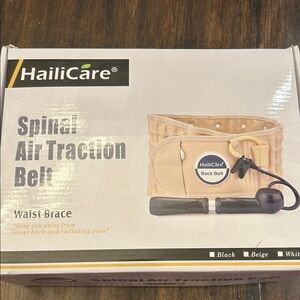 Beige Spinal Air Traction Belt